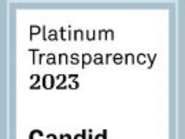 We achieved the 2023 Platinum Seal of Transparency.