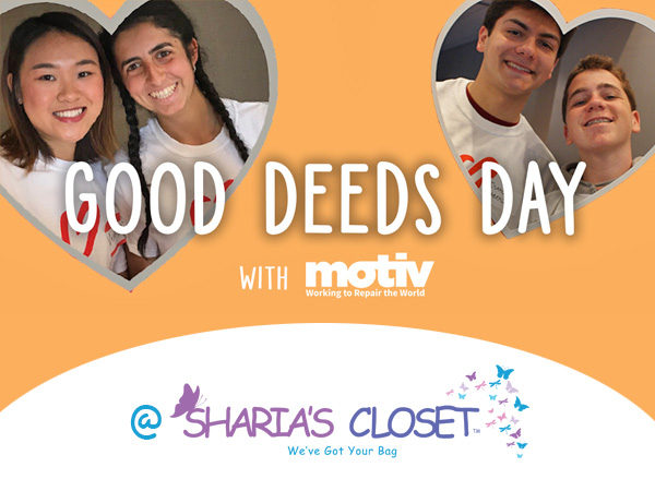 Good Deeds Day at Sharia’s Closet