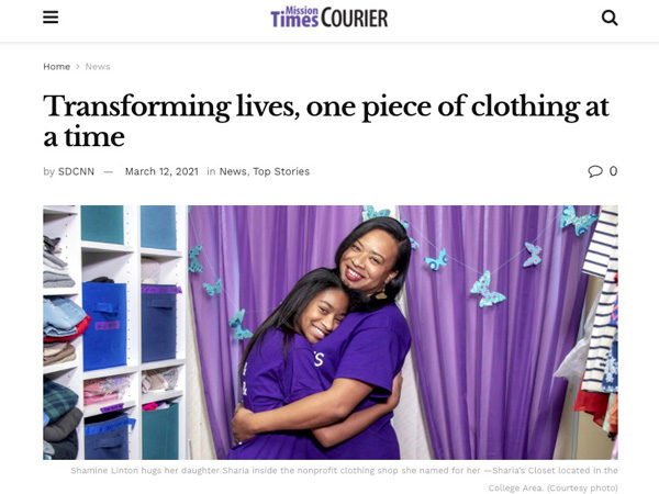 Transforming lives, one piece of clothing at a time